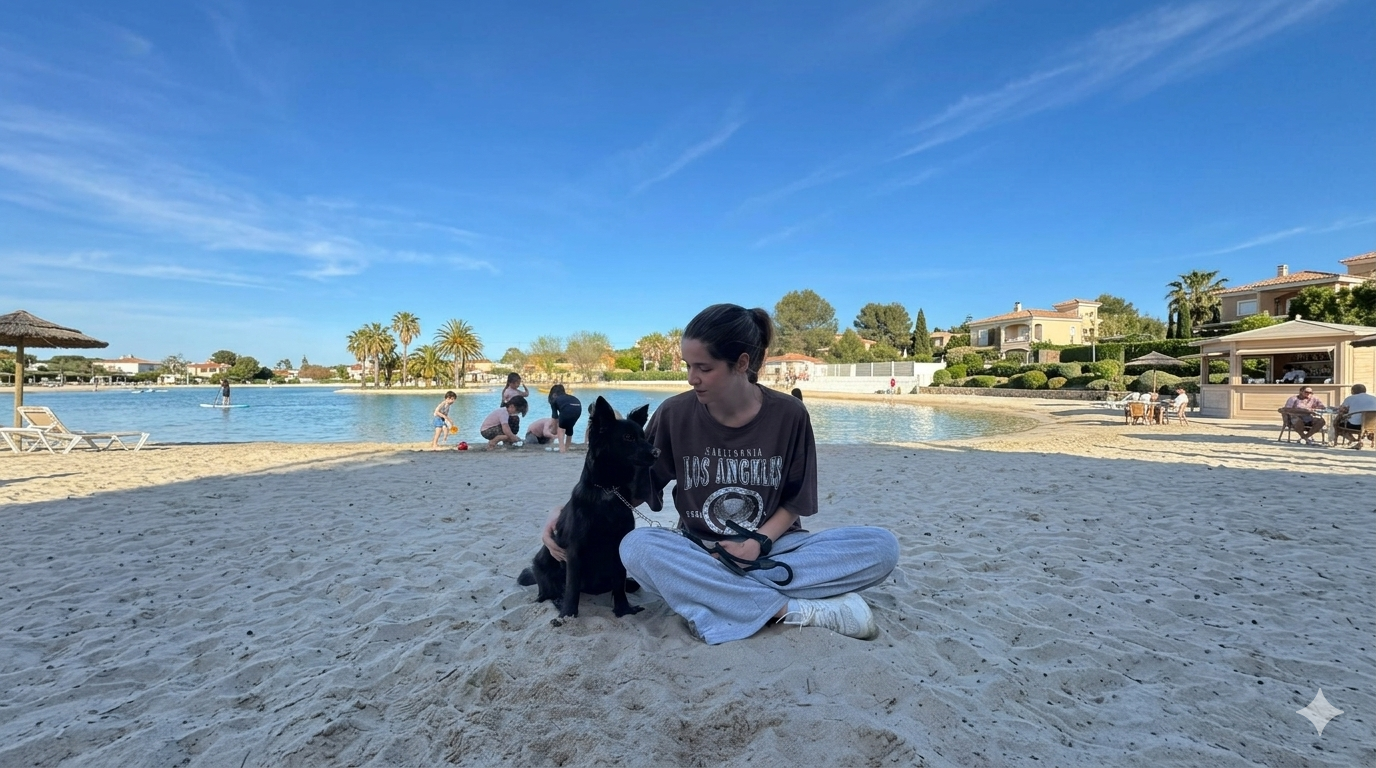el apoyo con perros